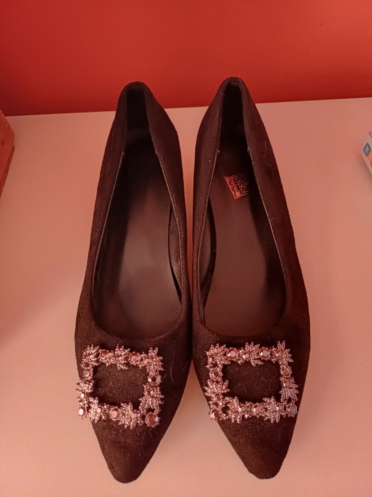 Maat 41 zwarte pumps, Ophalen of Verzenden, Zo goed als nieuw, Zwart