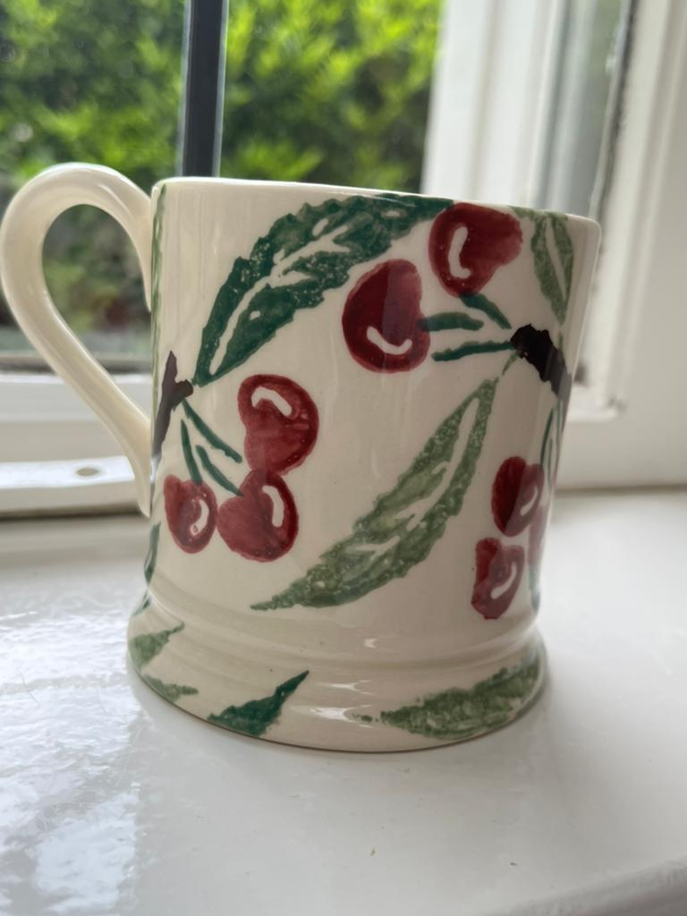 Nieuw & Zeldzaam! Cherries mug, Emma Bridgewater, Overige typen, Nieuw, Ophalen of Verzenden, Overige stijlen