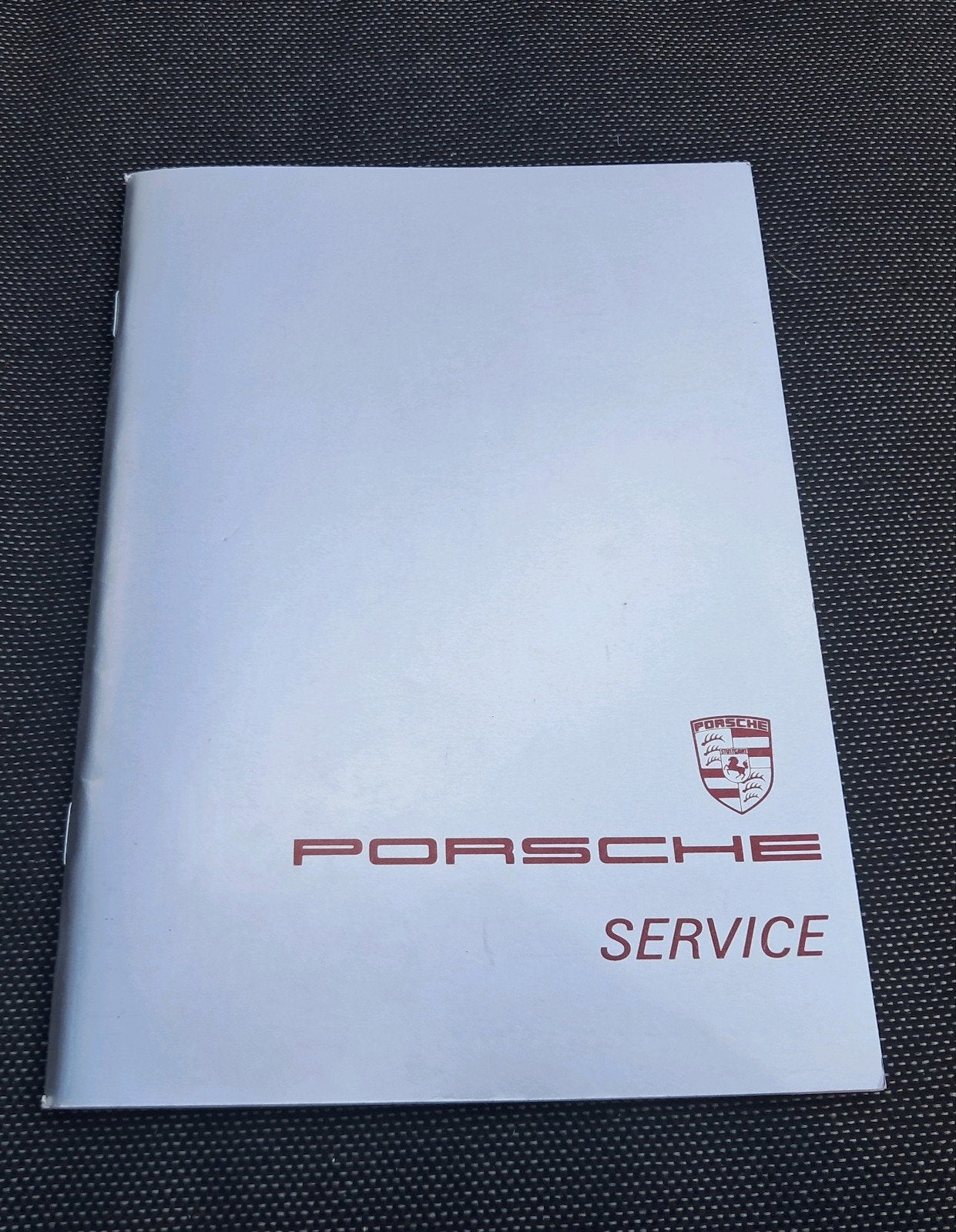 Porsche Service Boekje 1987 - Origineel, Ophalen of Verzenden