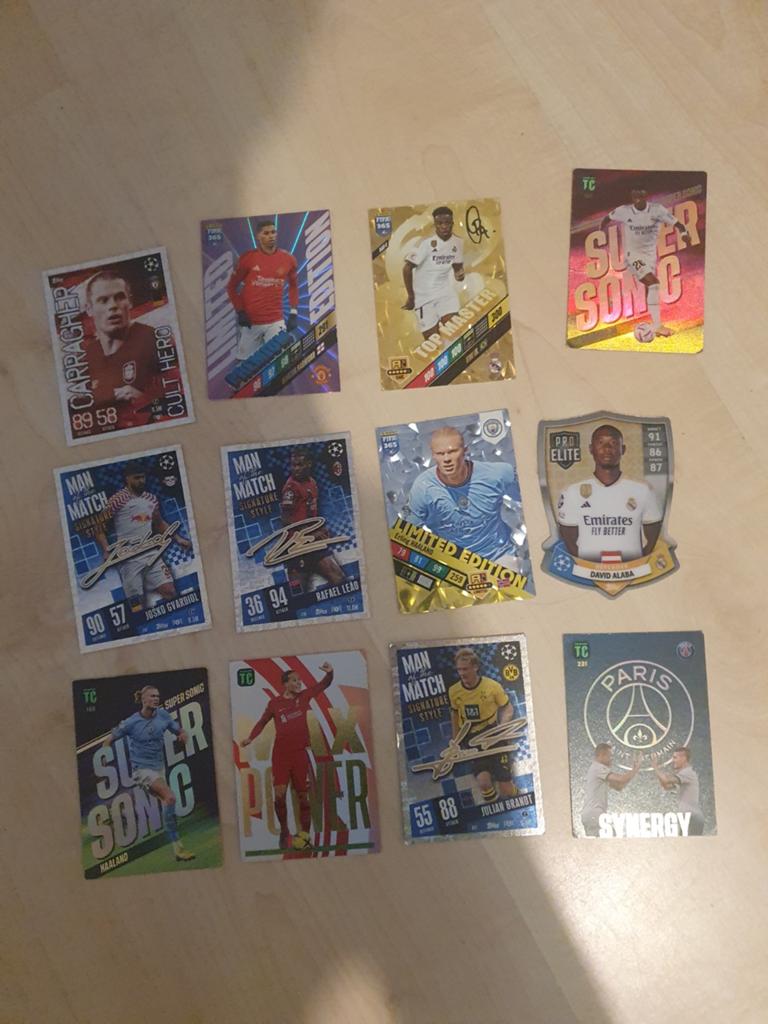 Voetbalplaatjes, Ophalen