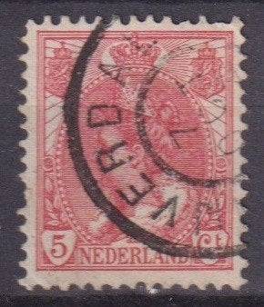 Nederland 1899 60 Kon. Wilhelmina NIJVERDAL, Verzenden, Gestempeld, Koningshuis