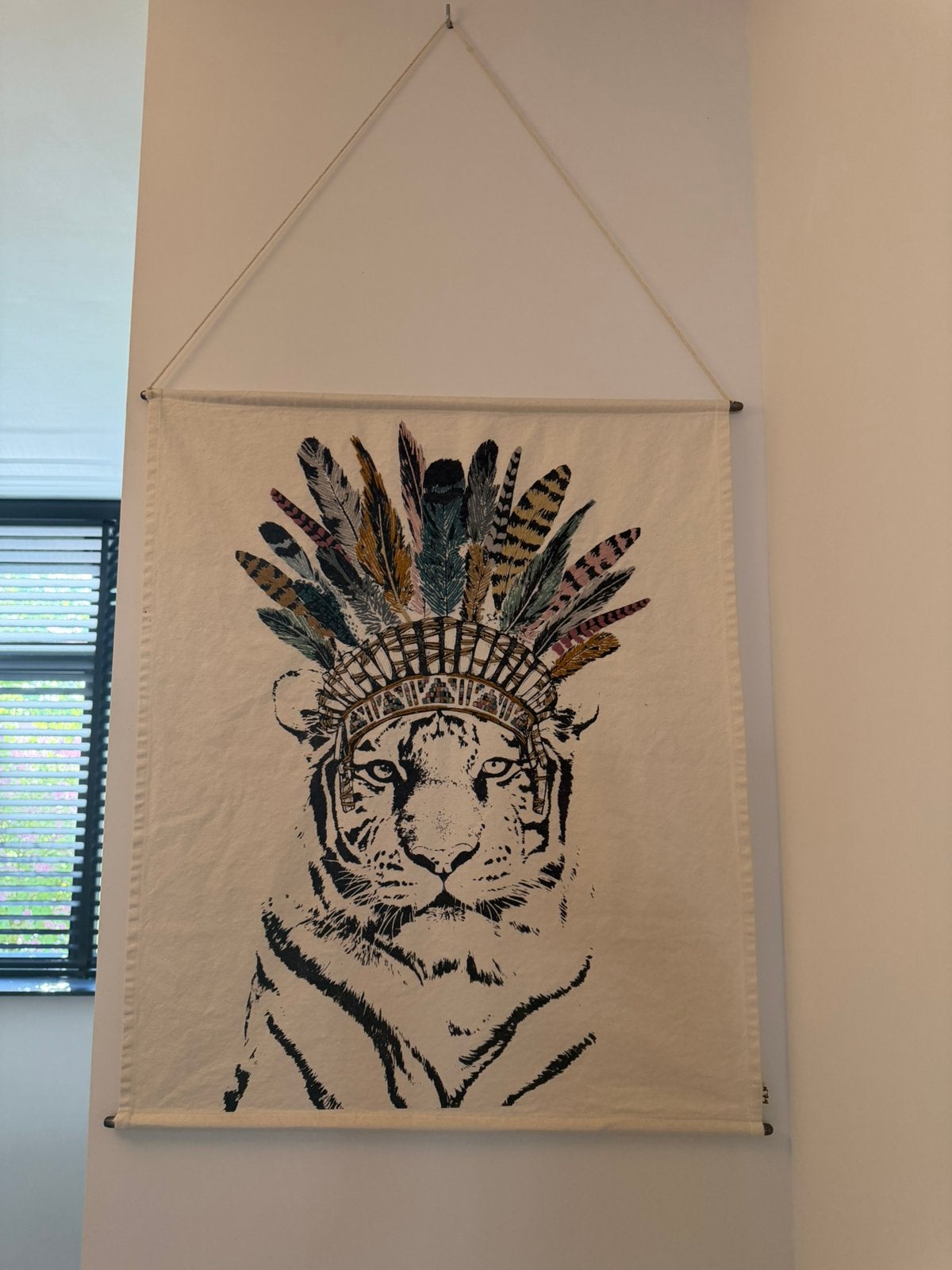 Wandkleed canvas, Ophalen of Verzenden, Nieuw, Wandkleed