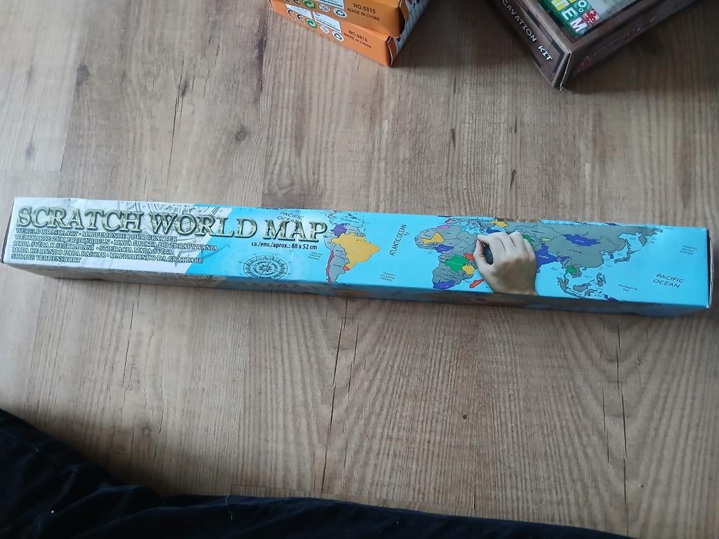 Nieuw, scratch world map, wereldkaart, Overige typen, Nieuw, Ophalen of Verzenden, Overige merken