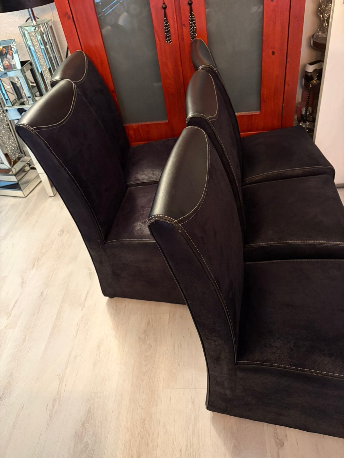 Mooie eettafel stoelen, Ophalen, Zwart
