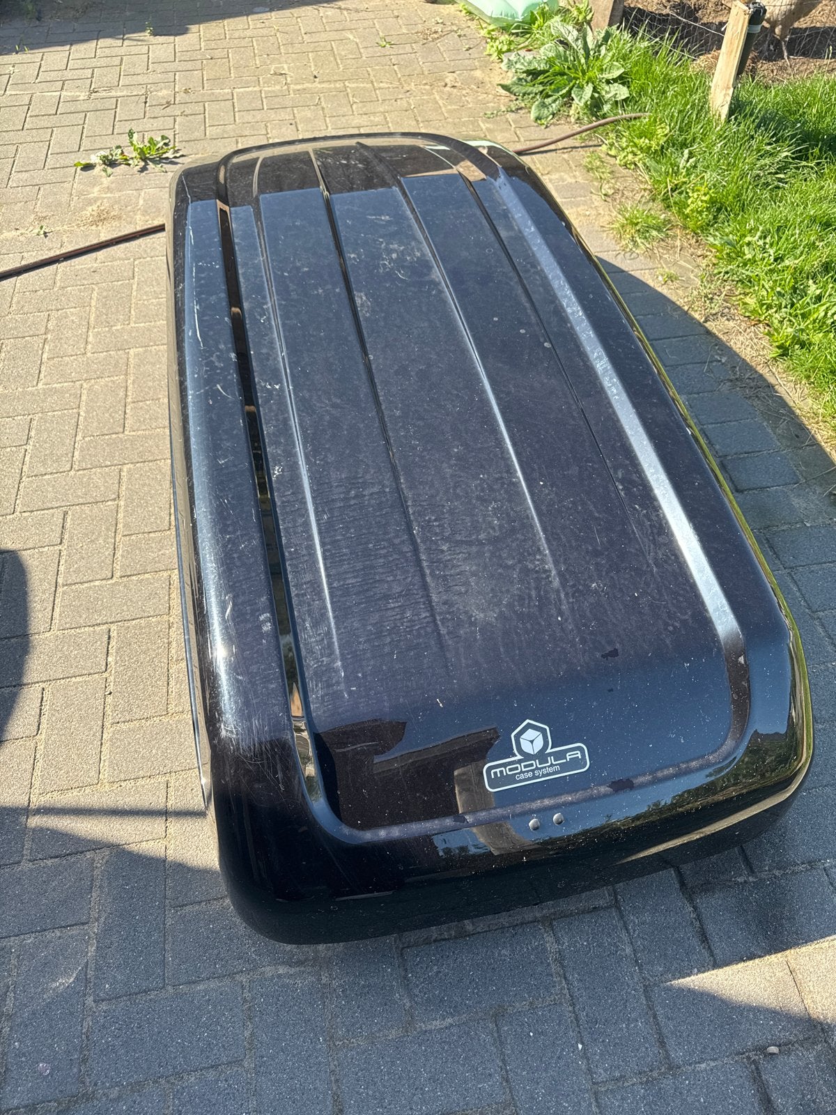 Modula dakkoffer - Zwart - Audi Q5, Auto diversen, Ophalen of Verzenden, Gebruikt