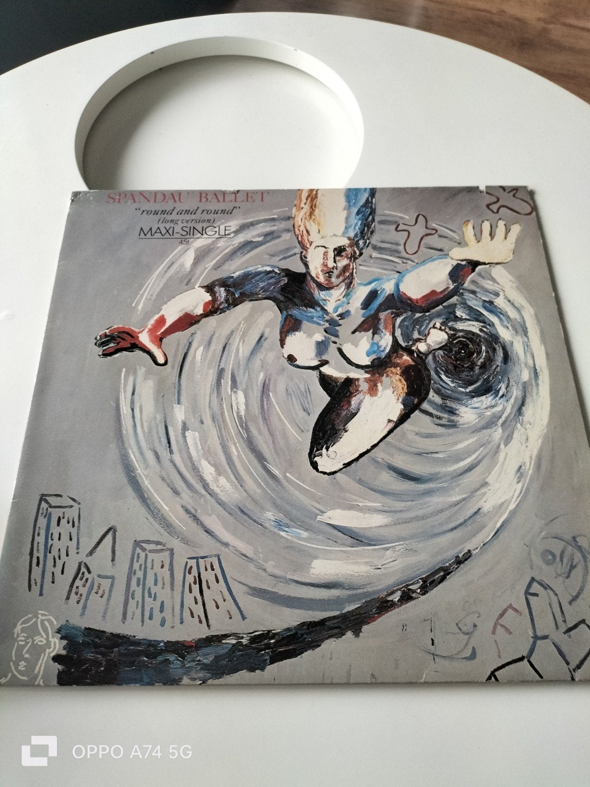 Spandau Ballet - Round and Round (Maxi-Single 12 inch), Gebruikt, Pop, Ophalen of Verzenden, EP