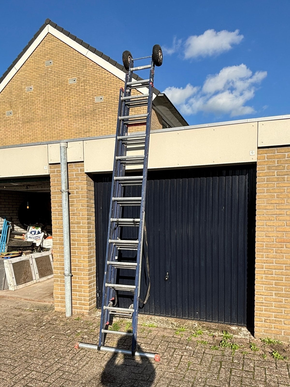 Altrex ladder 3x12, Doe-het-zelf en Verbouw, Ophalen, Gebruikt, 4 meter of meer