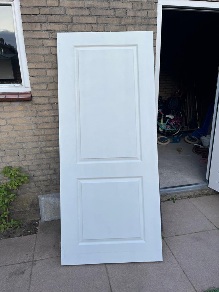 Opdekdeur 83x199, Doe-het-zelf en Verbouw, Deuren en Horren, Ophalen, 80 tot 100 cm, Binnendeur, Minder dan 200 cm