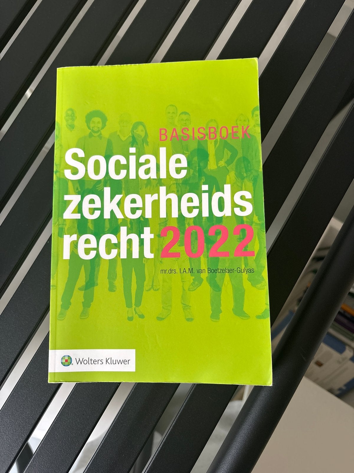 Basisboek Sociale Zekerheidsrecht 2022 - Wolters Kluwer, Ophalen of Verzenden, Gamma, Zo goed als nieuw, HBO