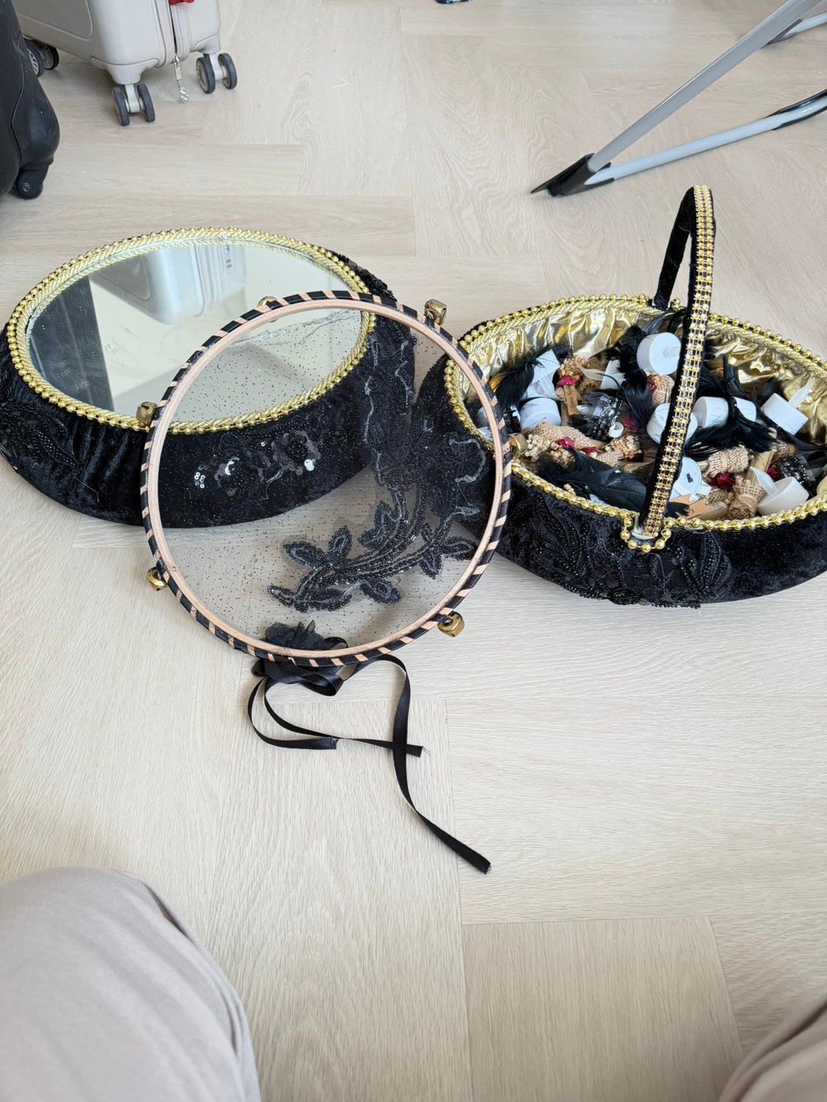 Henna set, Minder dan 50 cm, Ophalen of Verzenden, Zo goed als nieuw, Minder dan 100 cm