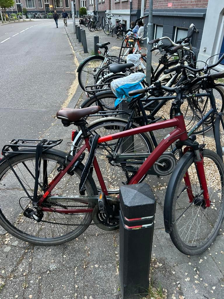 is dit jouw fiets? - CUBE sportfiets rood, Ophalen, Zo goed als nieuw, Minder dan 10 versnellingen, Overige merken