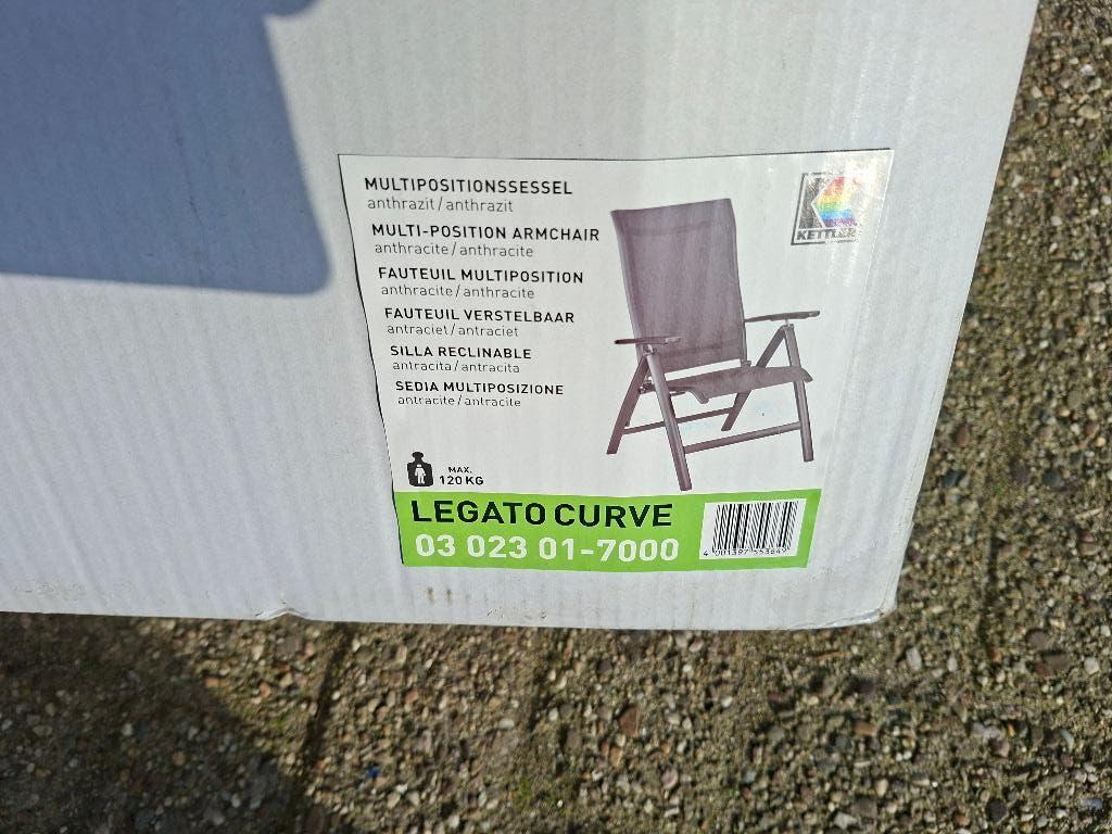 2x nieuwe kettler stoel 1 vast en 1 inklapbaar nieuw, Tuin en Terras, Tuinstoelen, Ophalen of Verzenden, Nieuw, Aluminium, Verstelbaar