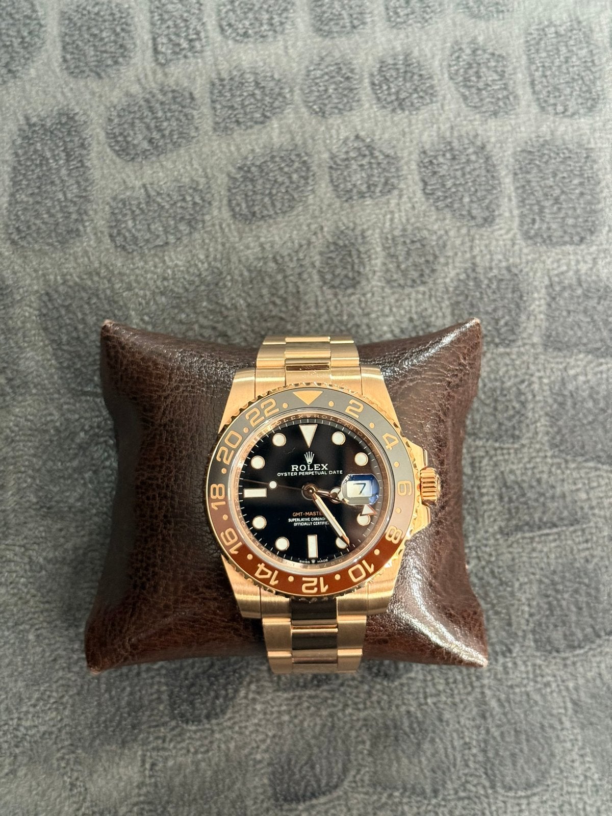 Rolex GMT Master II Rootbeer, Sieraden, Tassen en Uiterlijk, Rolex, Polshorloge, Ophalen of Verzenden, Zo goed als nieuw