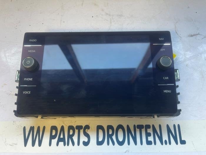 Display Multi Media regelunit van een Volkswagen T-Roc, Gebruikt, -, -, -