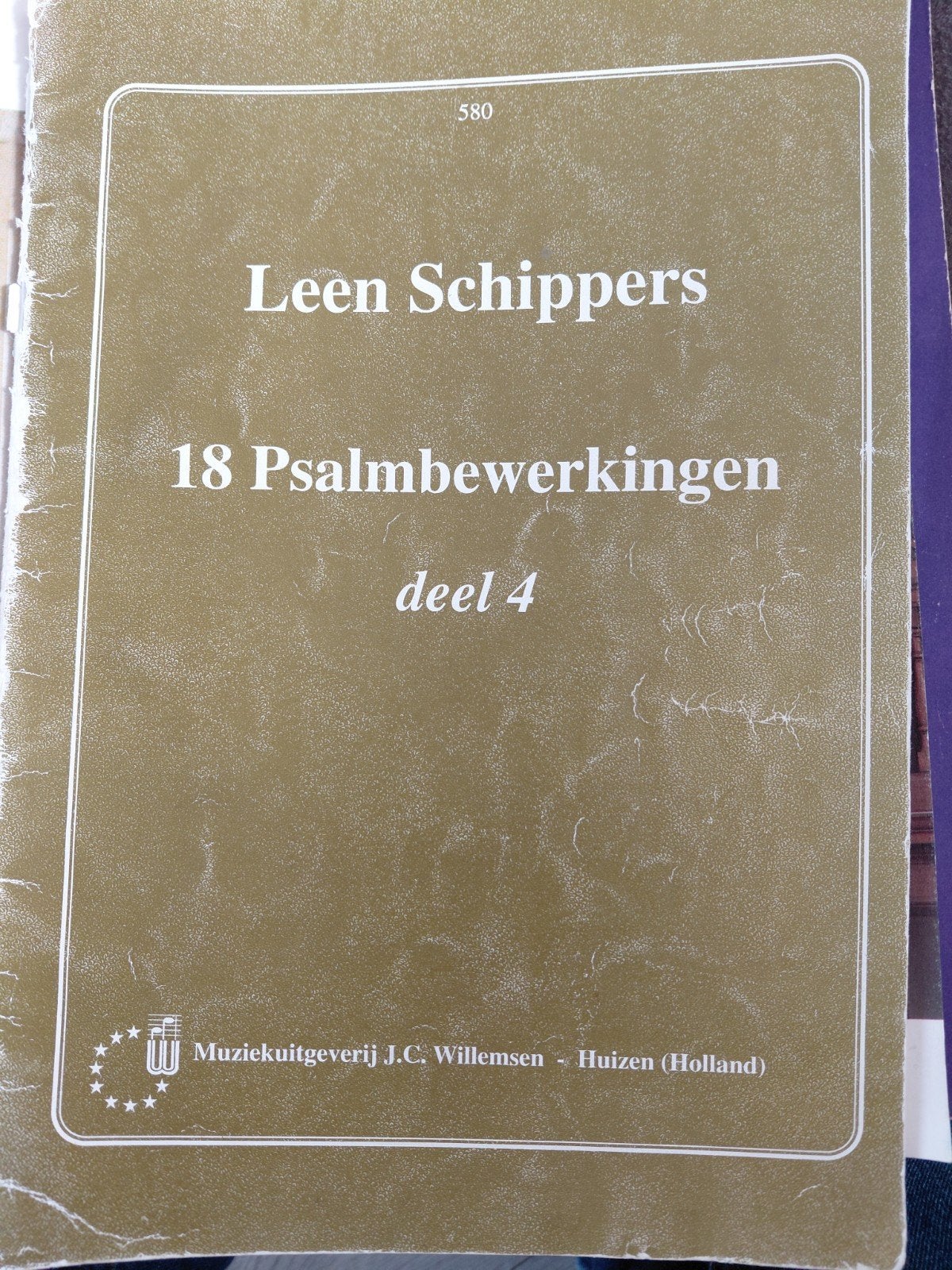Leen Schippers, 18 psalmbewerkingen deel 4, Ophalen of Verzenden, Overige soorten