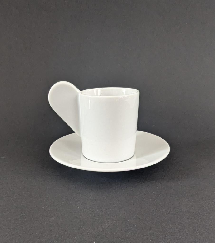 Alessi expresso kop en schotel Richard Sapper, Ophalen of Verzenden