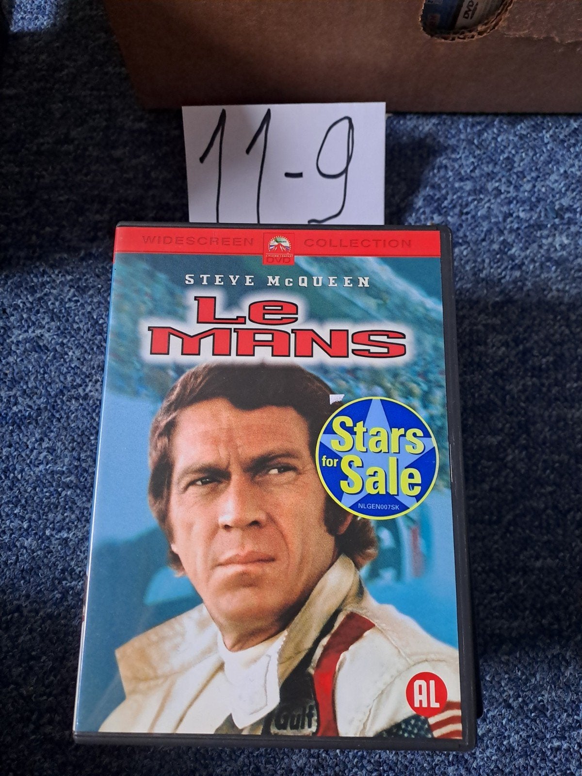 Le Mans DVD - Steve McQueen raceklassieker, Engels, Actie, Ophalen of Verzenden, Zo goed als nieuw
