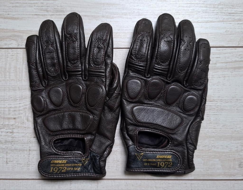 Leren motor handschoenen Dainese, Motoren, Dainese, Heren, Ophalen of Verzenden, Handschoenen
