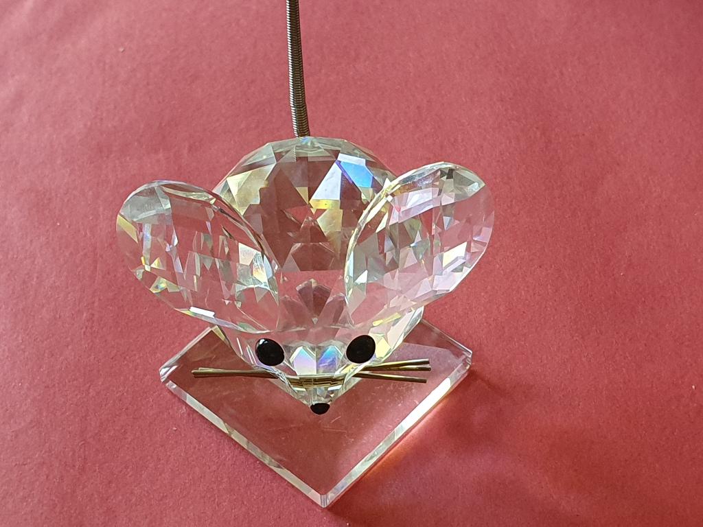 Swarovski grote muis, Verzamelen, Swarovski, Ophalen, Zo goed als nieuw, Figuurtje