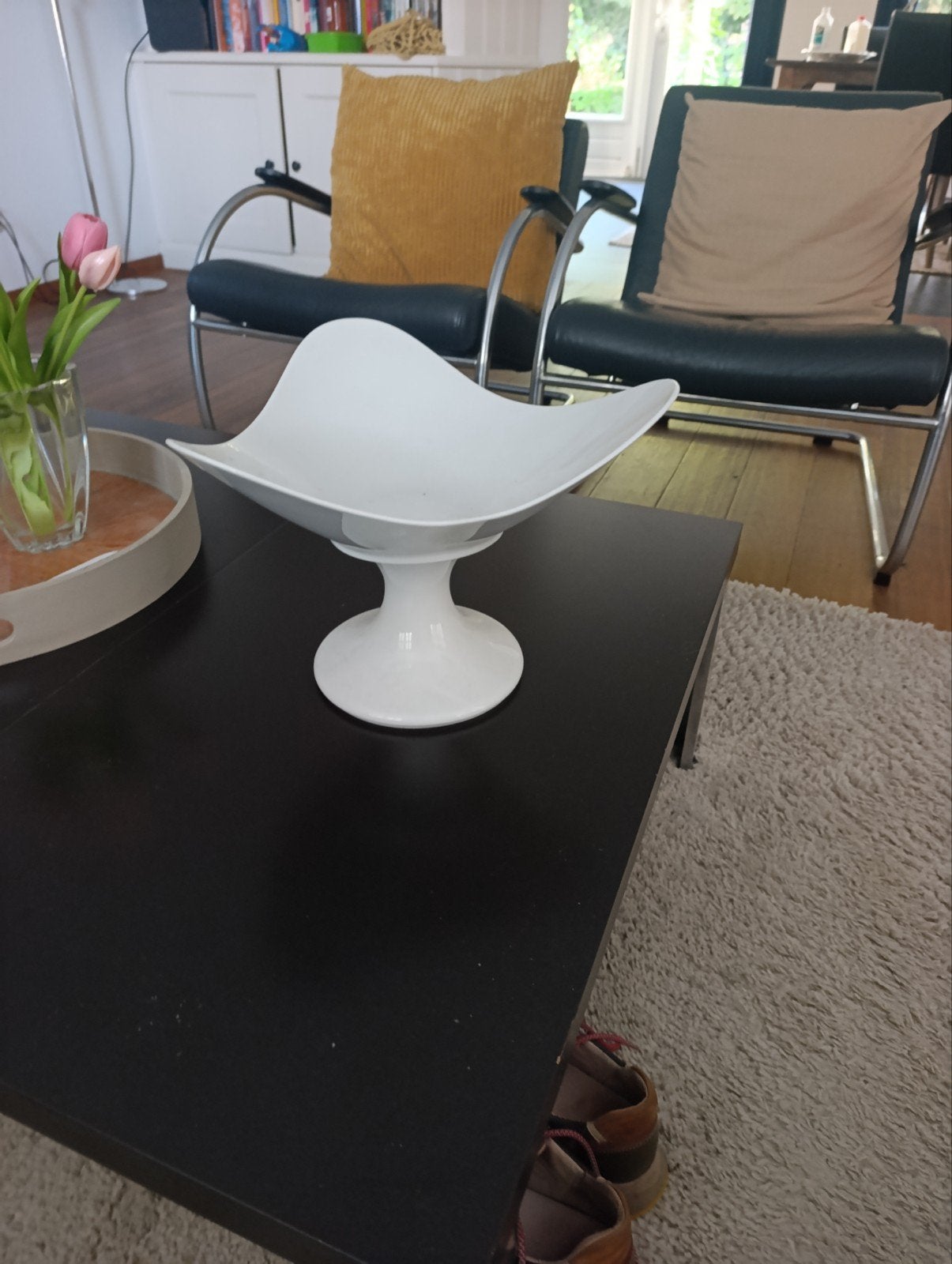 mooie Design (fruit)schaal, wit, Rosenthal Studio Line, Ophalen, Zo goed als nieuw, Rond