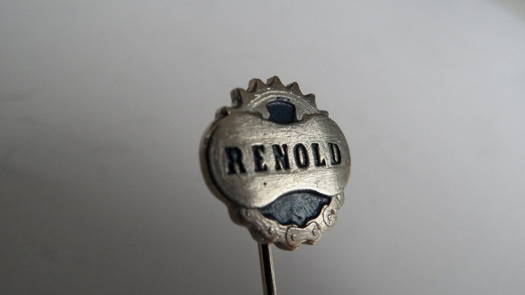 Renold bromfiets ketting speld, Verzamelen, Verzenden, Gebruikt, Merk, Speldje of Pin