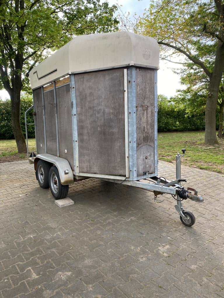 Paardentrailer 1,5 paard, Ophalen, Gebruikt