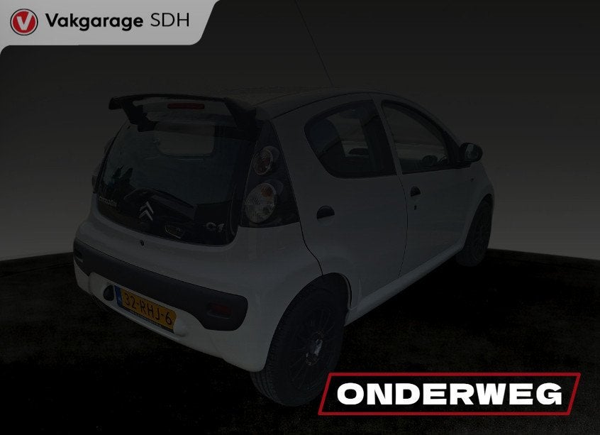 Citroen C1 1.0-12V Séduction+|Airco|Spoiler|5-Deurs|Lichtme, Voorwielaandrijving, Euro 5, Stof, Gebruikt