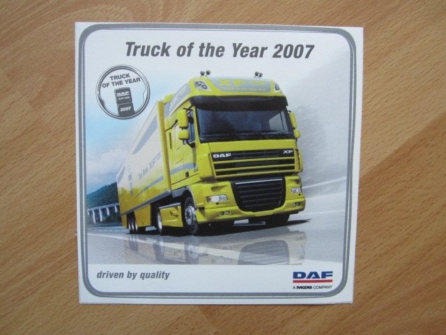 DAF XF sticker, Ophalen of Verzenden, Zo goed als nieuw, Auto of Motor