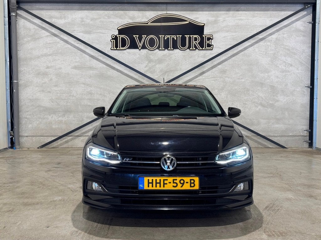Volkswagen POLO 1.0 TSI Highline R-Line DSG 116 PK MOOIE UIT, Auto's, Volkswagen, 116 pk, Zwart, Bedrijf, 3 cilinders