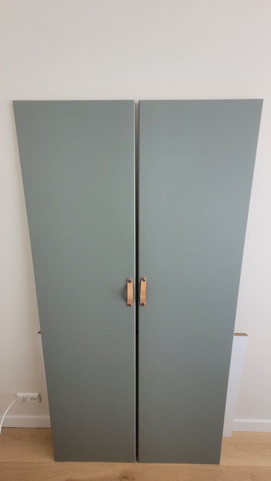 2x Ikea Reinsvoll deur 50x195 incl handgrepen, Ophalen, 50 tot 100 cm, Zo goed als nieuw, Minder dan 25 cm