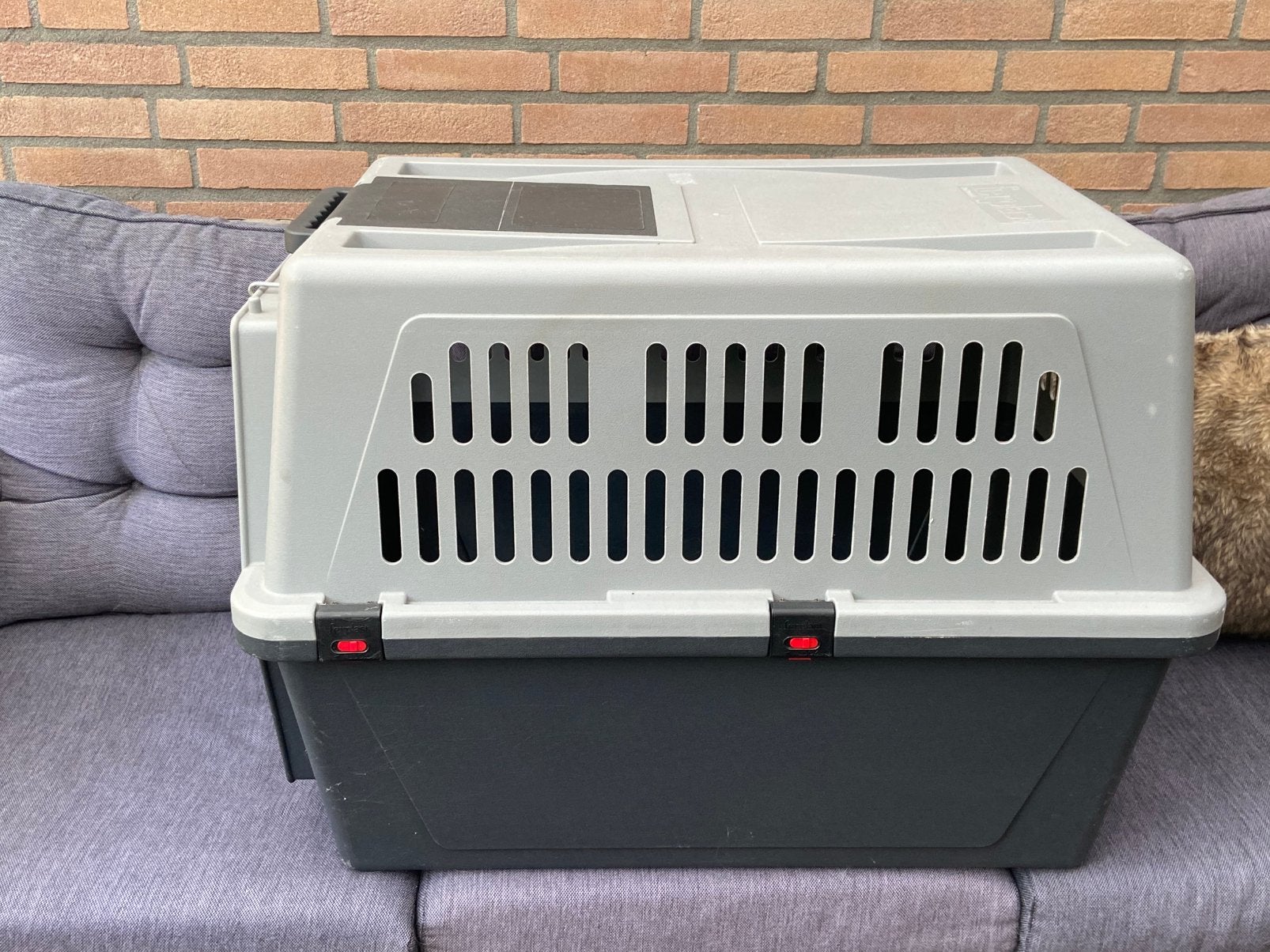 Grote transportbox, Ophalen, Gebruikt