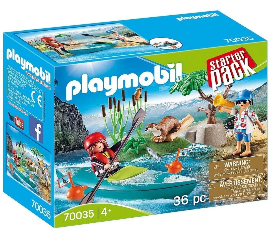 PLAYMOBIL <NIEUW>Starter Pack Kajaktocht (70035), Complete set, Overige typen, Nieuw, Ophalen of Verzenden