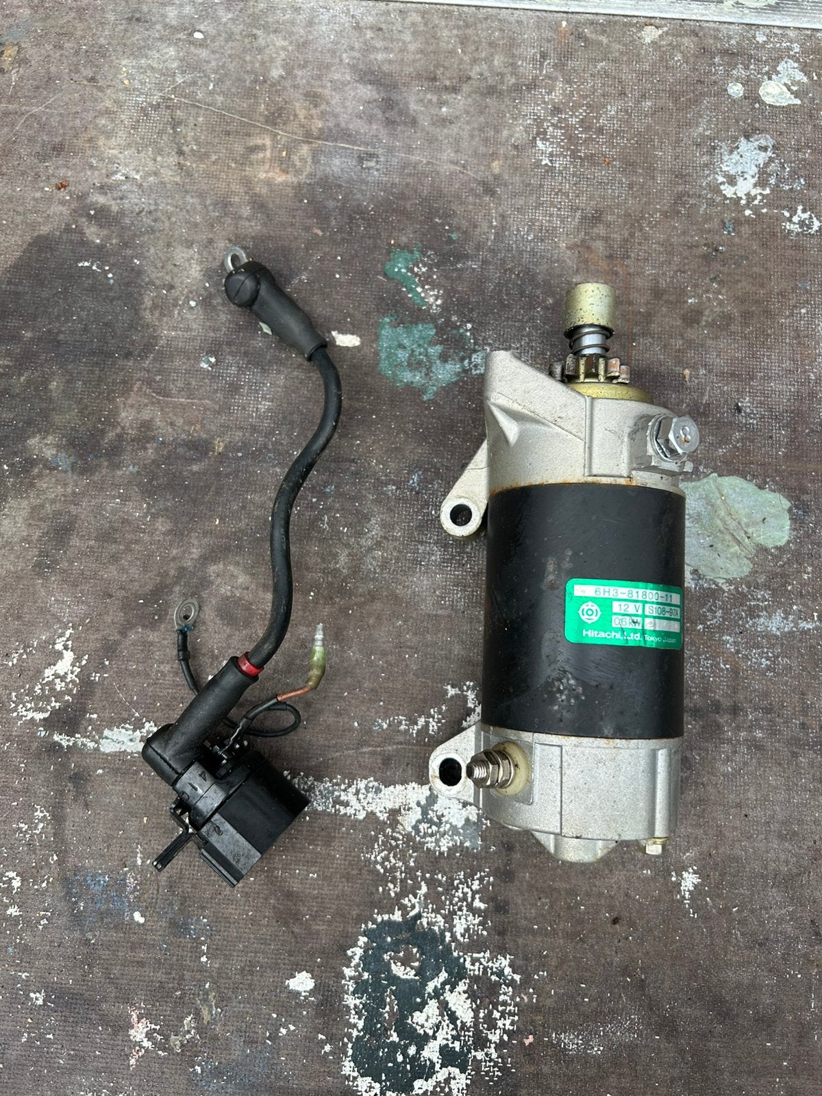 Startmotor Yamaha 50pk 2takt autolube, Ophalen of Verzenden, Nieuw