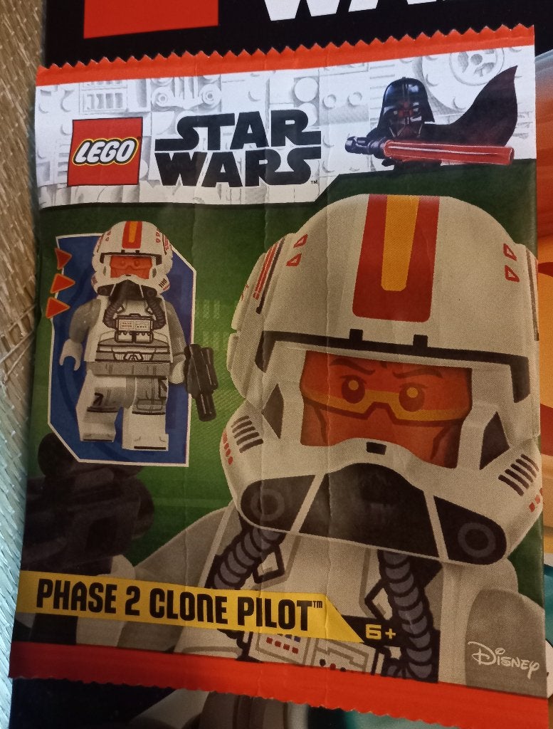 Star Wars , Phase 2 Clone Pilot , Lego mini-figure ; nieuw, Ophalen of Verzenden, Nieuw