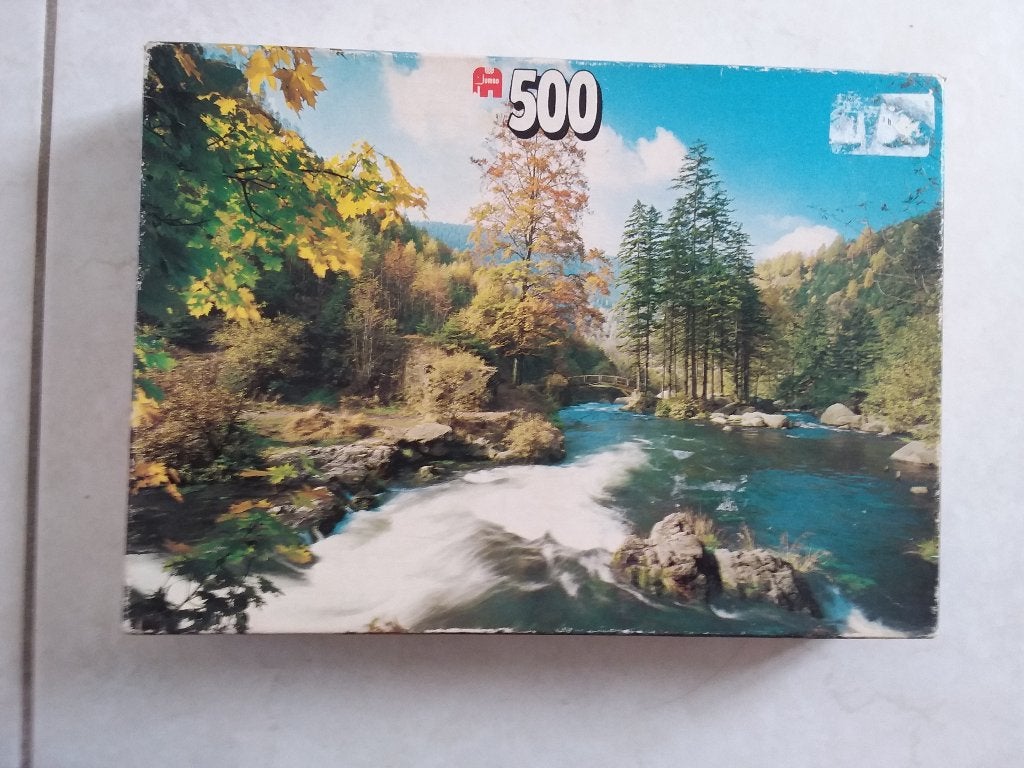 Herfstlandschap 500 stukjes, Ophalen, Minder dan 500 stukjes, Zo goed als nieuw