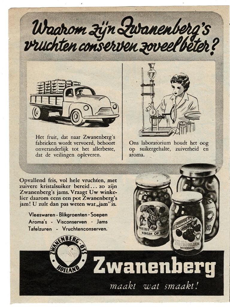 Waarom zijn ZWANENBERG'S Vruchten conserven zoveel beter ?, Verzenden, Zo goed als nieuw, Overige typen