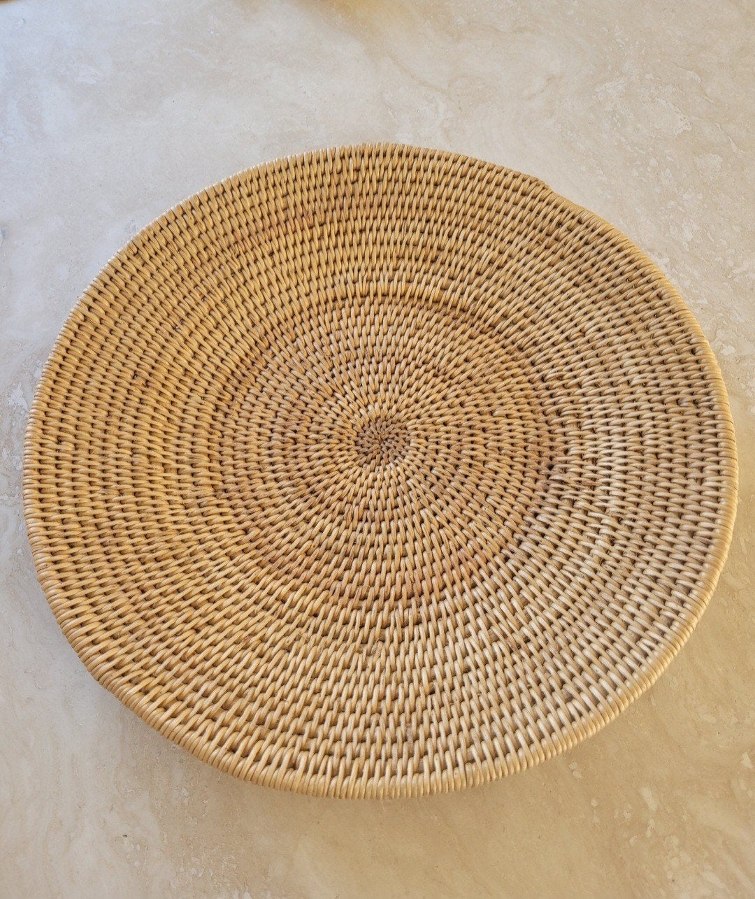 Scapa home /Tiseco rotan rieten schaal 30 cm rond, Ophalen