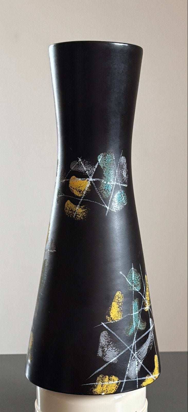 Vintage Royal Zuid-Holland Gouda vaas, Panmais decor, Antiek en Kunst, Ophalen of Verzenden