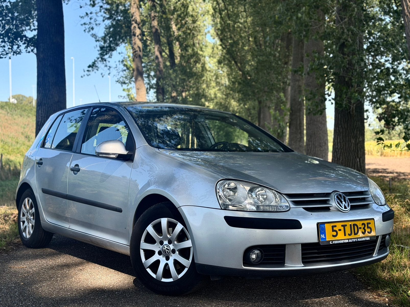 Volkswagen golf 5 1.6 GT sportbusiness, Auto's, Voorwielaandrijving, Stof, Zwart, 620 kg