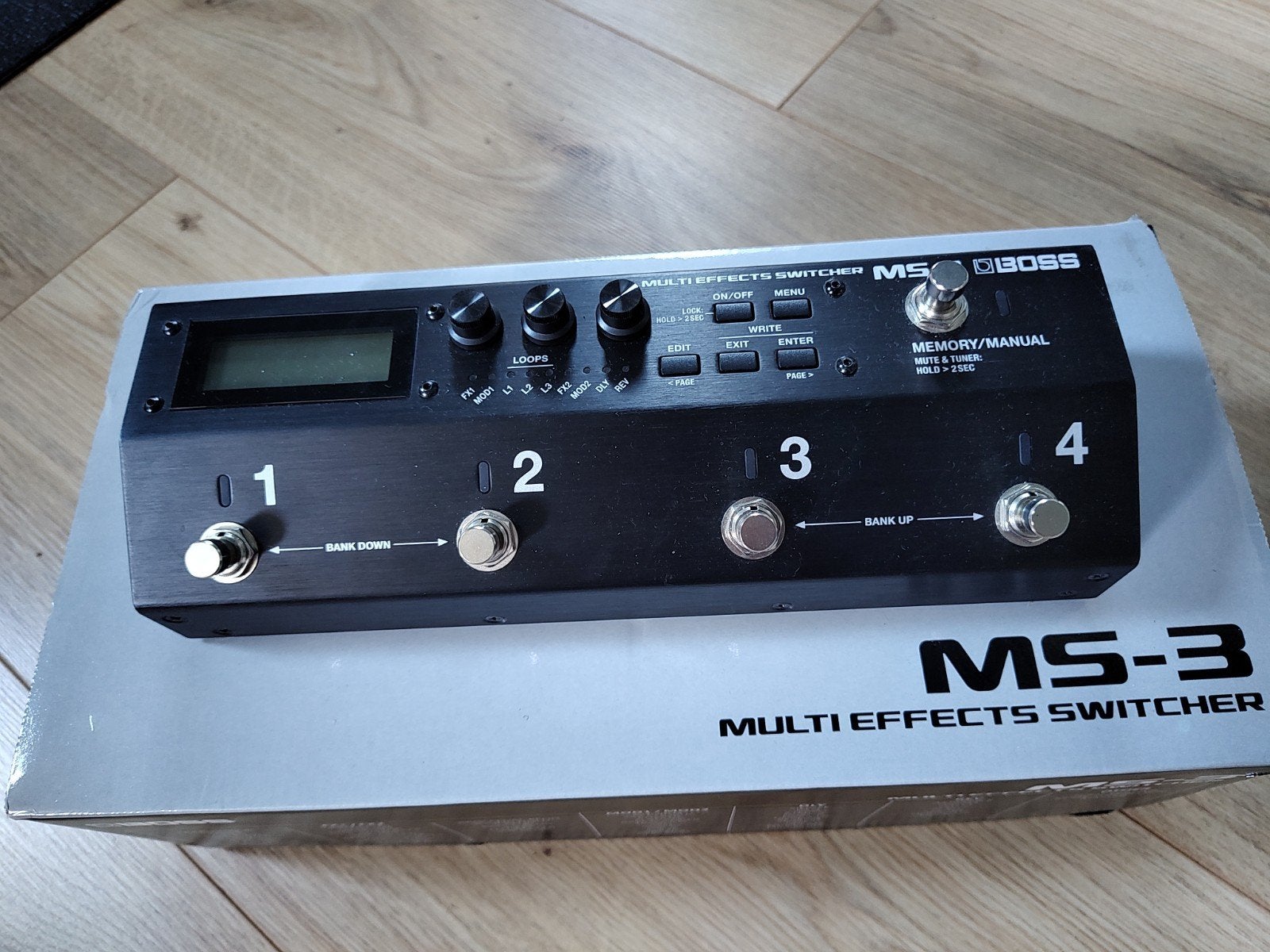 Boss MS-3 Multi effects loop switcher, Muziek en Instrumenten, Ophalen of Verzenden, Zo goed als nieuw, Multi-effect