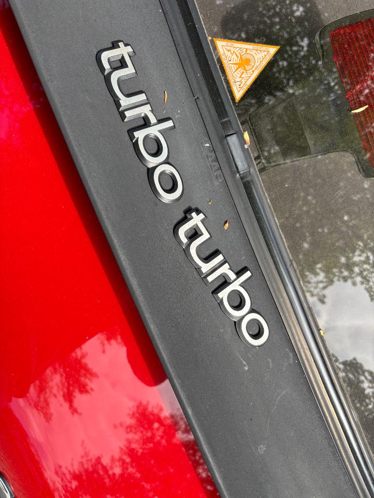Saab 900 Turbo badges., Ophalen of Verzenden, Voor, Saab, Bumper