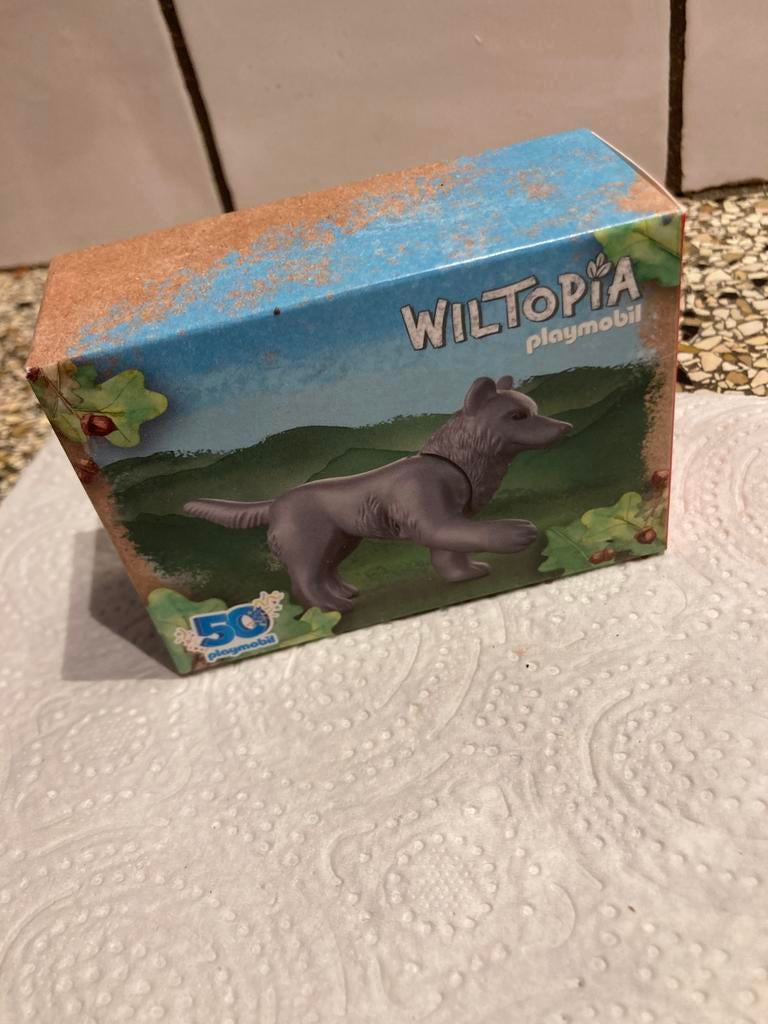 Popje wolf, Ophalen of Verzenden, Zo goed als nieuw, Jongen of Meisje