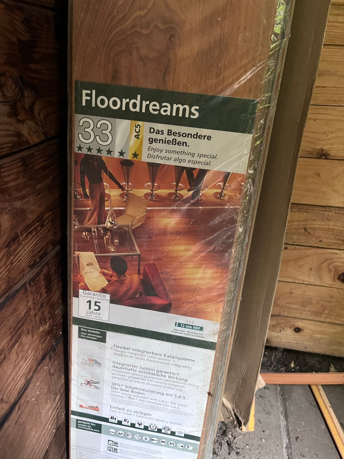 Gratis laminaat - ongeveer 2 pakken Floordreams, Ophalen, Nieuw, Minder dan 5 m², Hout