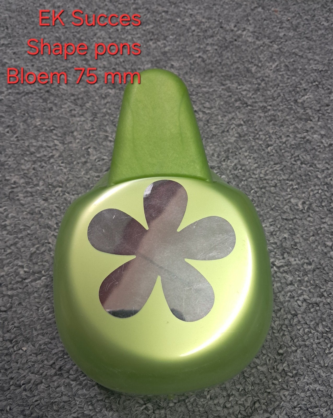 EK Succes Shape pons Bloem 75 mm, Gebruikt, Gereedschap of Toebehoren, Overige merken, Geschikt voor karton