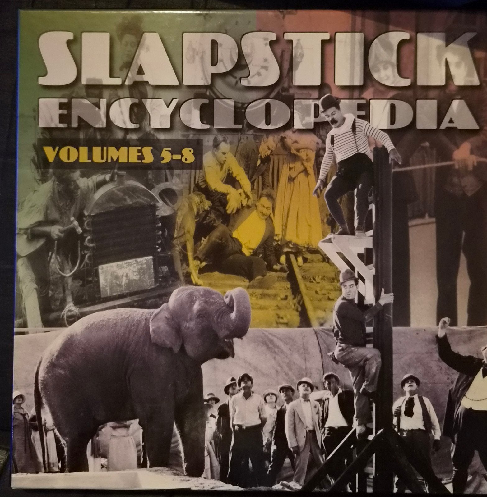 Slapstick Encyclopedia 1-8 (deel 1&2) op Laserdisc, Gebruikt, Alle leeftijden, Ophalen of Verzenden, Komedie