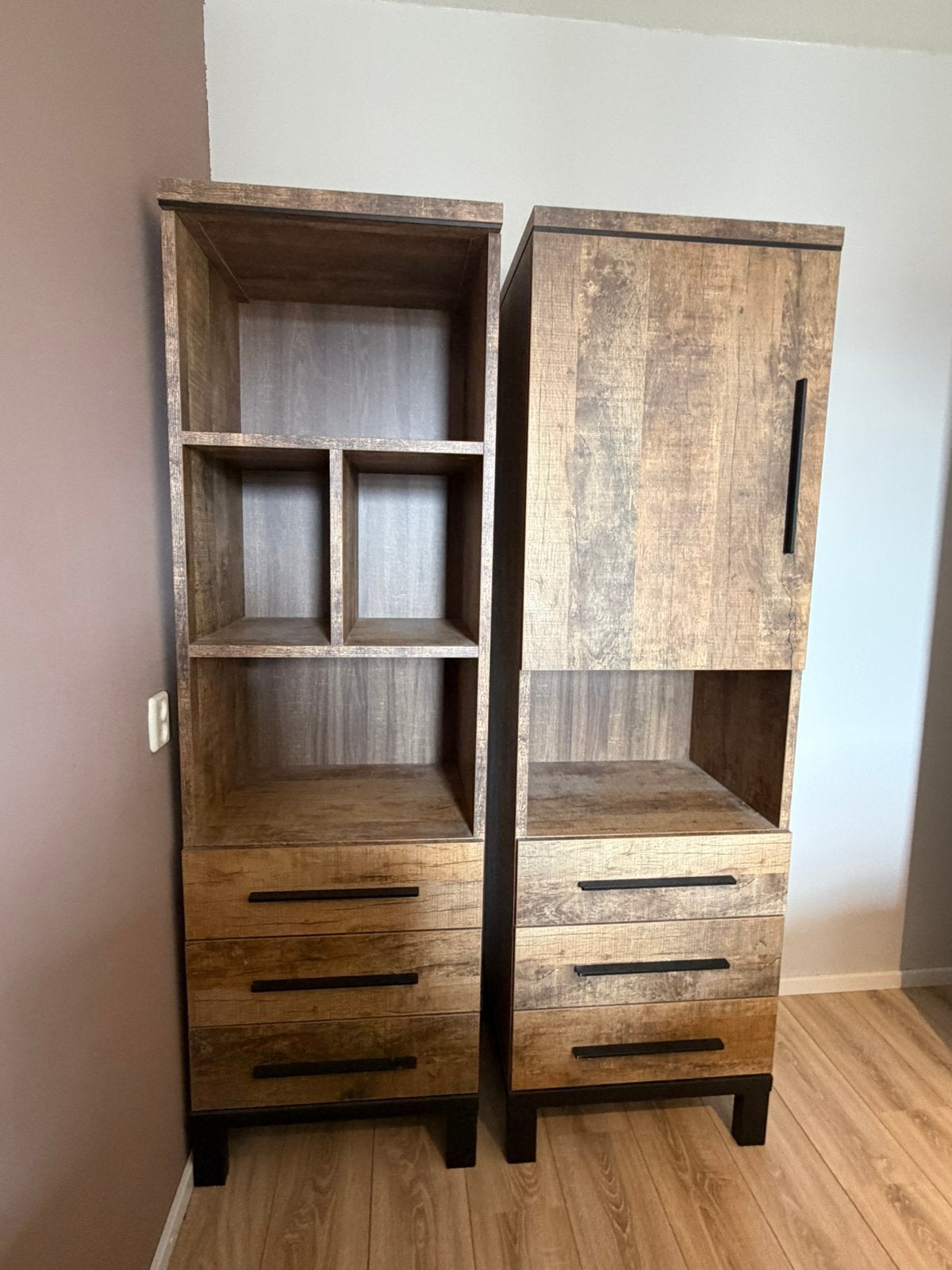 Pronto Wonen Atrio boekenkast + opbergkast, Ophalen, 50 tot 100 cm, Zo goed als nieuw, 150 tot 200 cm