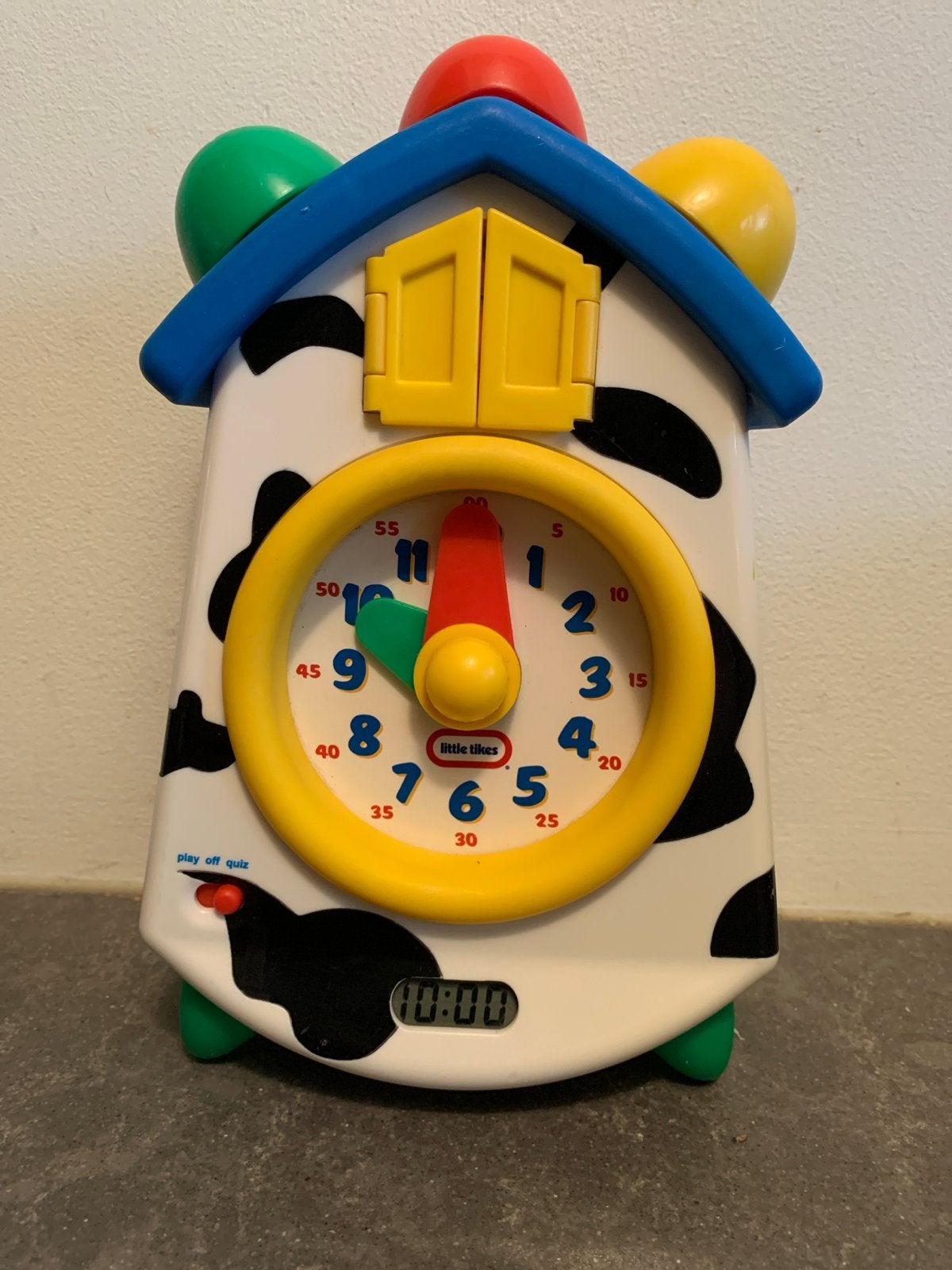 Little Tikes Klok Kijken Leren met Geluid, Ophalen of Verzenden, Gebruikt, Overige typen, Met geluid