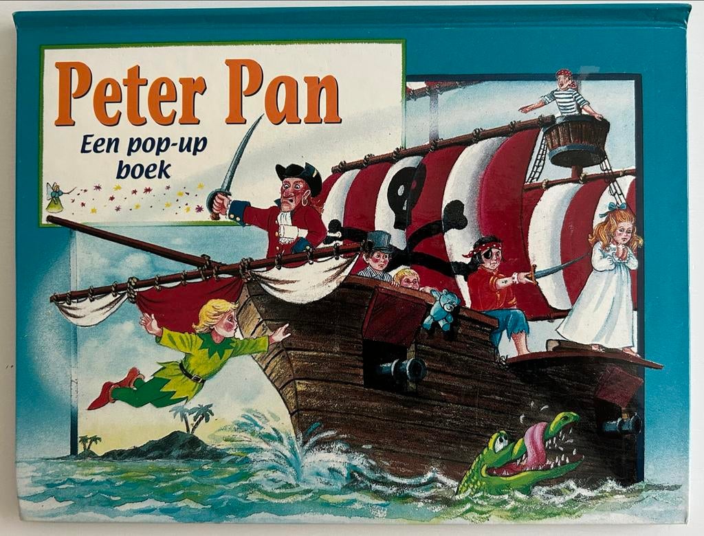 Peter Pan Pop-up Boek - Een Magisch Avontuur, Boeken, Ophalen of Verzenden, Zo goed als nieuw, Sprookjes