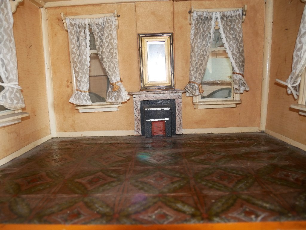 antiek poppenhuis, Verzamelen, Ophalen, Gebruikt, Poppenhuis