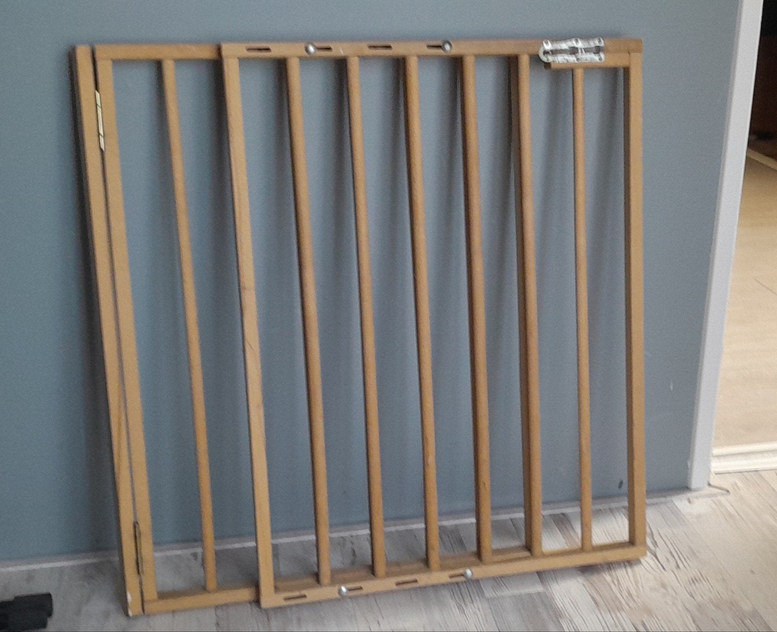 Houten traphekje i.v.m. verhuizing, Ophalen, Gebruikt, Hout, 100 tot 115 cm